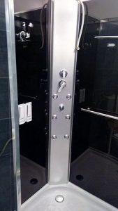 Cabină duş vedere în interior