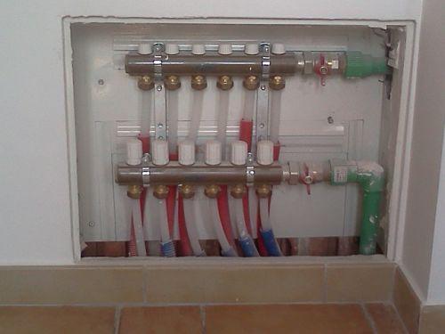 Distribuitor termic în vilă